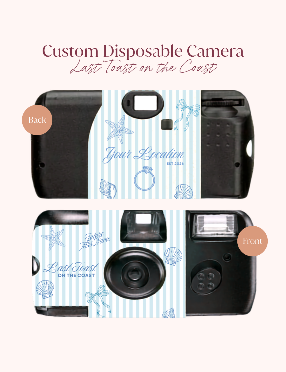 Custom Disposable Camera