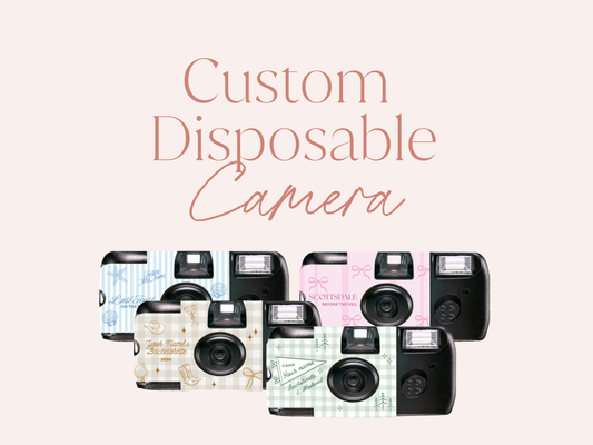 Custom Disposable Camera
